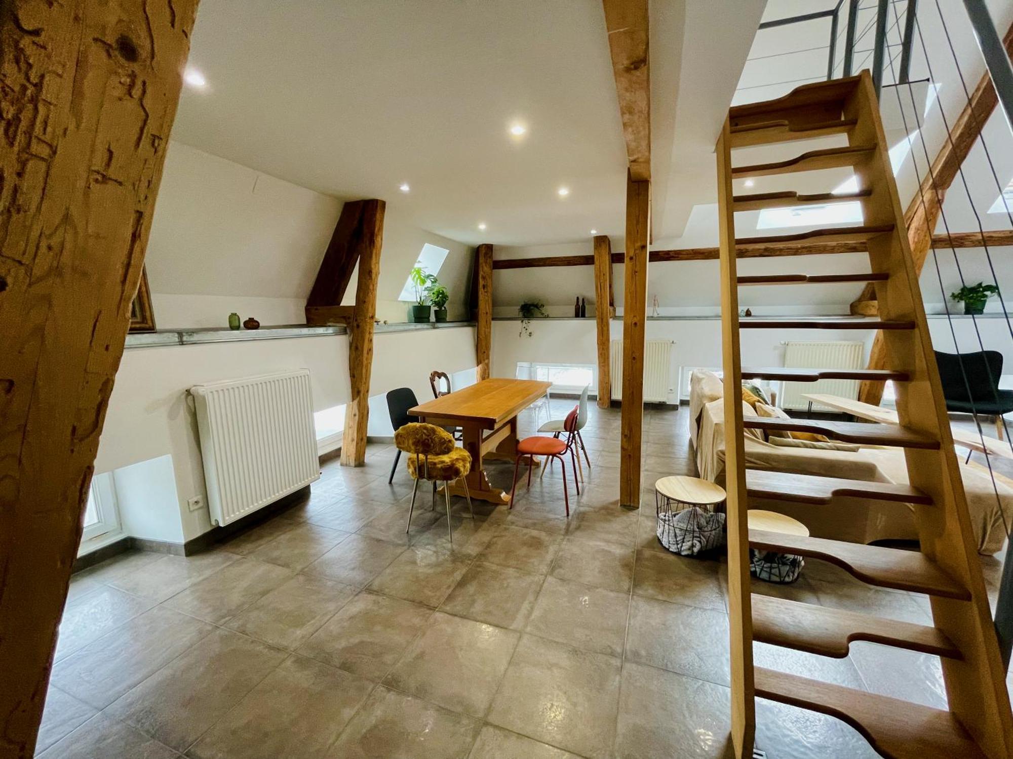 Ferienwohnung Duplex + Parking Gratuit Facile Sainte-Suzanne  Exterior foto