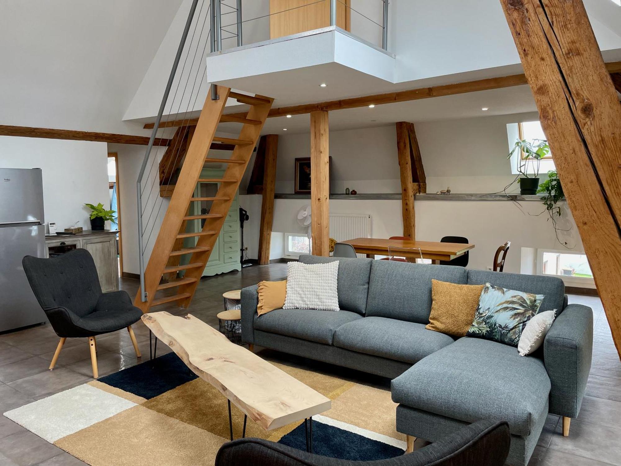 Ferienwohnung Duplex + Parking Gratuit Facile Sainte-Suzanne  Exterior foto
