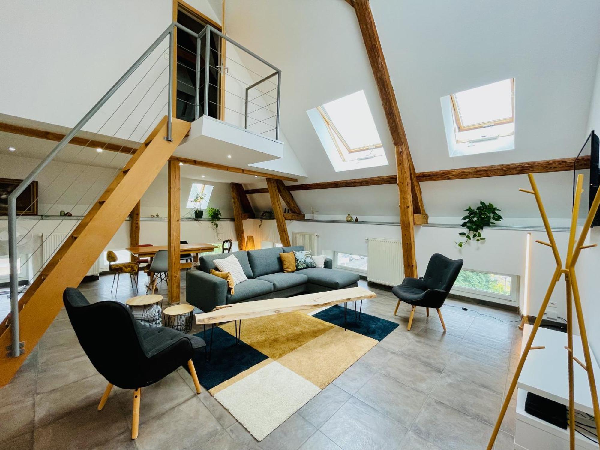 Ferienwohnung Duplex + Parking Gratuit Facile Sainte-Suzanne  Exterior foto